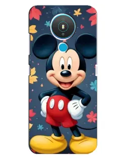 Чехол для Nokia 1.4 с картинкой «Осенний Mickey Mouse»