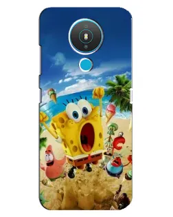 Чехол для Nokia 1.4 с картинкой «Развлечения на пляже»