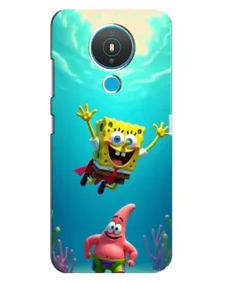 Чехол для Nokia 1.4 с картинкой «Спанч Боб под водой» Чехол для Nokia 1.4 с картинкой «Спанч Боб под водой»