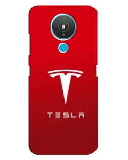 Чехол для Nokia 1.4 с картинкой «Tesla Red Classic»