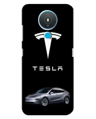 Чехол для Nokia 1.4 с картинкой «Tesla Model Y»