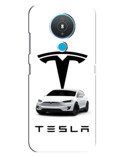 Чехол для Nokia 1.4 с картинкой «Tesla White Style»