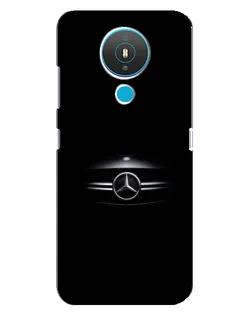 Чехол для Nokia 1.4 с картинкой «Mercedes — абстрактные линии»