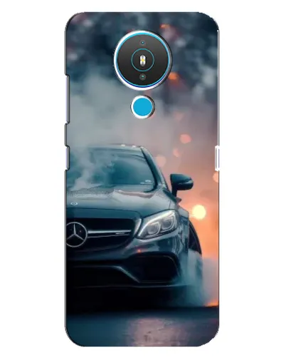 Чехол для Nokia 1.4 с картинкой «Mercedes — ночной город» Чехол для Nokia 1.4 с картинкой «Mercedes — ночной город»