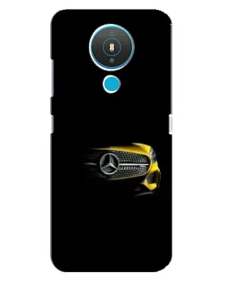 Чехол для Nokia 1.4 с картинкой «Mercedes — ретро стиль»