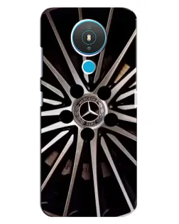 Чехол для Nokia 1.4 с картинкой «Диск Mercedes»