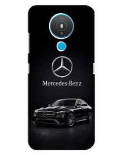 Чехол для Nokia 1.4 с картинкой «Mercedes — решетка радиатора»