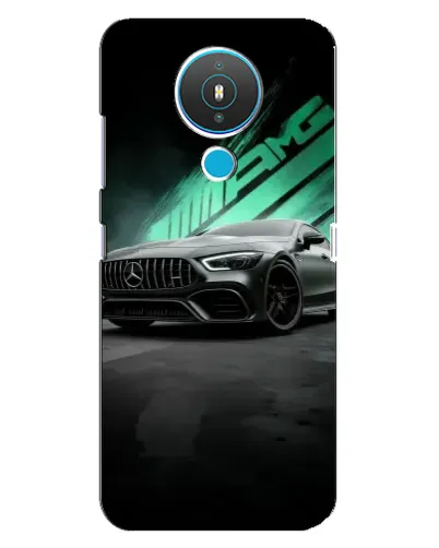 Чехол для Nokia 1.4 с картинкой «Темный Mercedes AMG» Чехол для Nokia 1.4 с картинкой «Темный Mercedes AMG»