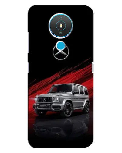 Чехол для Nokia 1.4 с картинкой «Mercedes G-Class красный» Чехол для Nokia 1.4 с картинкой «Mercedes G-Class красный»