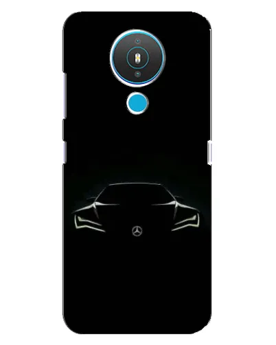 Чехол для Nokia 1.4 с картинкой «Mercedes — силуэт авто» Чехол для Nokia 1.4 с картинкой «Mercedes — силуэт авто»