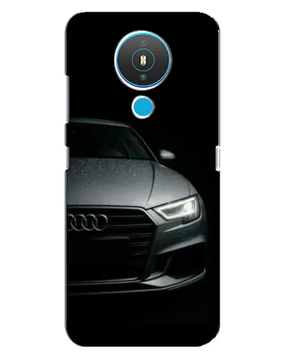 Чехол для Nokia 1.4 с картинкой «Audi — детализация кузова»