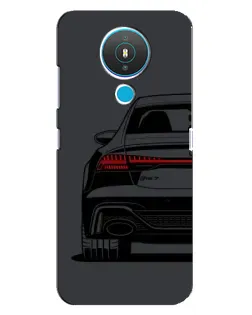 Чехол для Nokia 1.4 с картинкой «Задняя часть Audi — арт»