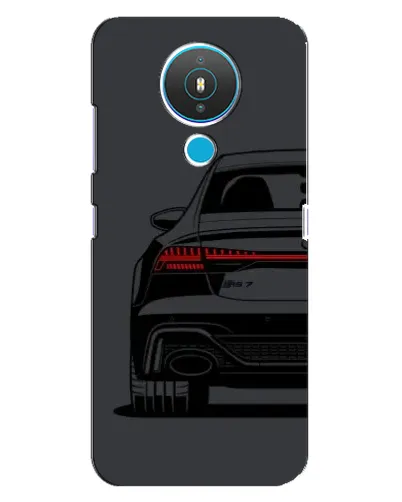 Чехол для Nokia 1.4 с картинкой «Задняя часть Audi — арт»