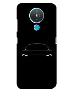 Чехол для Nokia 1.4 с картинкой «Взгляд Audi в темноте»