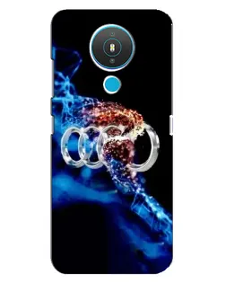 Чехол для Nokia 1.4 с картинкой «Энергия лого Audi»