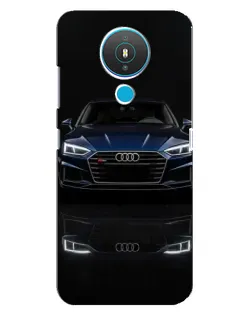 Чехол для Nokia 1.4 с картинкой «Audi — ночное отражение»