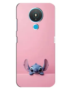 Чехол для Nokia 1.4 с картинкой «Stitch выглядывает»