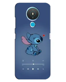 Чехол для Nokia 1.4 с картинкой «Музыкальный Stitch»