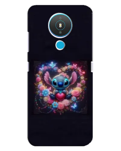 Чехол для Nokia 1.4 с картинкой «Stitch в цветах» Чехол для Nokia 1.4 с картинкой «Stitch в цветах»