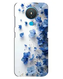 Чохол для Nokia 1.4 з картинкою «Блакитний квітковий каскад» Чохол для Nokia 1.4 з картинкою «Блакитний квітковий каскад»