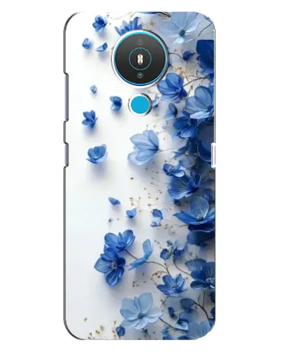 Чохол для Nokia 1.4 з картинкою «Блакитний квітковий каскад» Чохол для Nokia 1.4 з картинкою «Блакитний квітковий каскад»