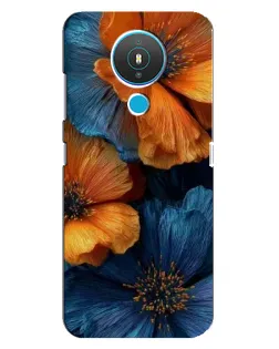 Чохол для Nokia 1.4 з картинкою «Яскрава синьо-помаранчева флора» Чохол для Nokia 1.4 з картинкою «Яскрава синьо-помаранчева флора»