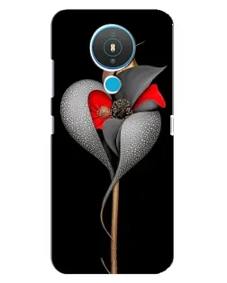 Чохол для Nokia 1.4 з картинкою «Срібна фантазійна квітка» Чохол для Nokia 1.4 з картинкою «Срібна фантазійна квітка»