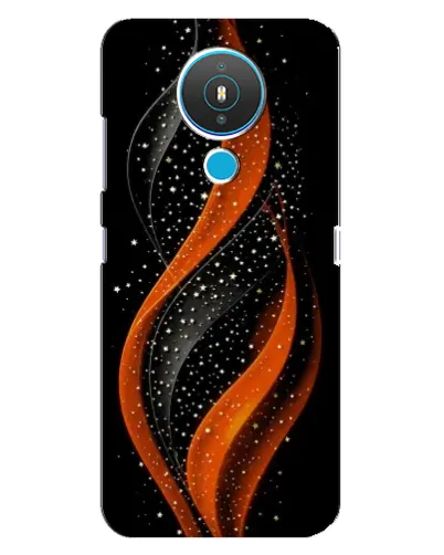 Чехол для Nokia 1.4 с картинкой «Огненная звездная волна» Чехол для Nokia 1.4 с картинкой «Огненная звездная волна»