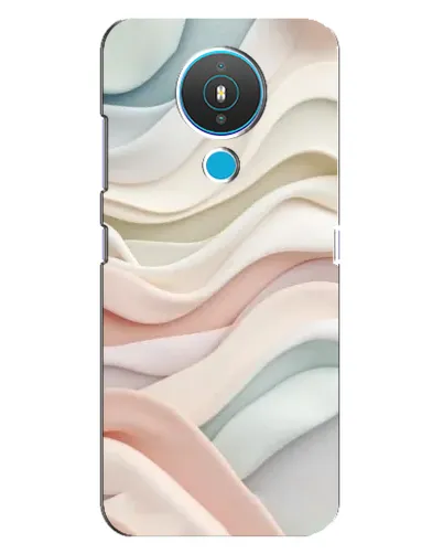 Чехол для Nokia 1.4 с картинкой «Пастельные нежные волны» Чехол для Nokia 1.4 с картинкой «Пастельные нежные волны»