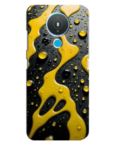 Чехол для Nokia 1.4 с картинкой «Жидкое желтое золото» Чехол для Nokia 1.4 с картинкой «Жидкое желтое золото»