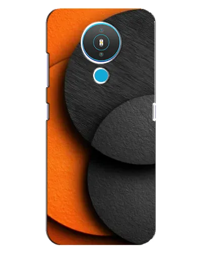 Чехол для Nokia 1.4 с картинкой «Геометрия оранжевых кругов» Чехол для Nokia 1.4 с картинкой «Геометрия оранжевых кругов»