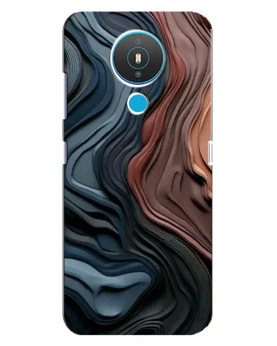 Чехол для Nokia 1.4 с картинкой «Цветные волны каньона» Чехол для Nokia 1.4 с картинкой «Цветные волны каньона»