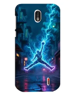 Чехол для Nokia 1 с картинкой «Jordan Gold Jumpman»