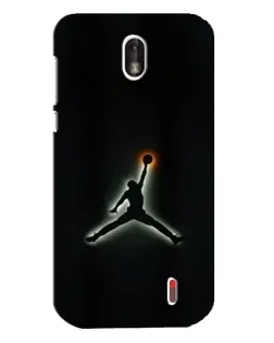 Чехол для Nokia 1 с картинкой «Jordan Gradient Logo»