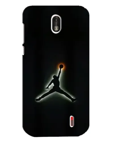 Чехол для Nokia 1 с картинкой «Jordan Gradient Logo»