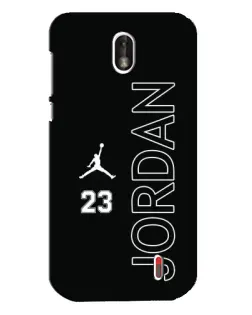 Чехол для Nokia 1 с картинкой «Jordan Vertical»