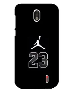 Чехол для Nokia 1 с картинкой «Jordan Flight 23»