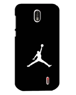 Чехол для Nokia 1 с картинкой «Jordan Silhouette»