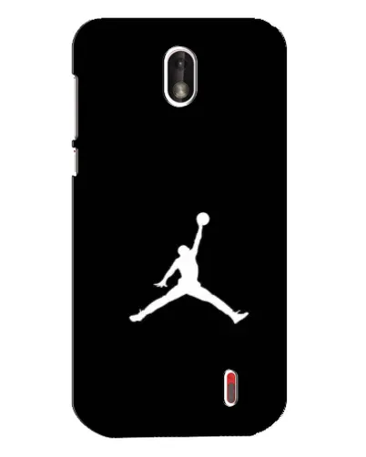 Чехол для Nokia 1 с картинкой «Jordan Silhouette»