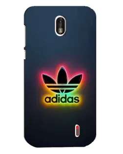 Чохол для Nokia 1 з картинкою «Неоновий Adidas»