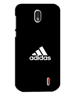 Чохол для Nokia 1 з картинкою «Чорна класика Adidas»