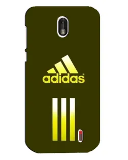 Чохол для Nokia 1 з картинкою «Оливковий градієнт Adidas»