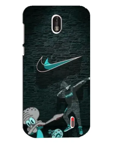 Чехол для Nokia 1 с картинкой «Спортивный арт Nike»