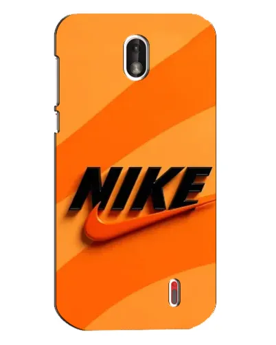 Чехол для Nokia 1 с картинкой «Оранжевый драйв Nike»
