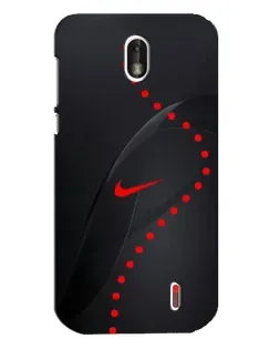 Чехол для Nokia 1 с картинкой «Абстрактный дизайн Nike»