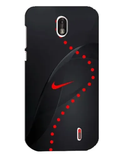 Чехол для Nokia 1 с картинкой «Абстрактный дизайн Nike»