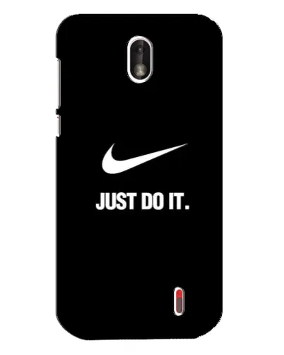 Чехол для Nokia 1 с картинкой «Классический принт Nike»