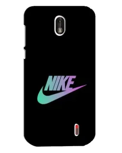 Чехол для Nokia 1 с картинкой «Nike — городская ночь»