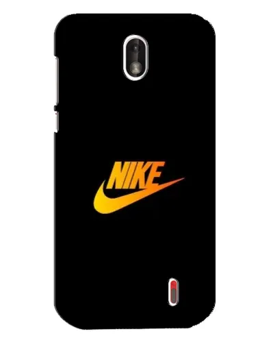 Чехол для Nokia 1 с картинкой «Золотой логотип Nike»