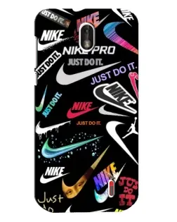 Чехол для Nokia 1 с картинкой «Nike — роскошь»